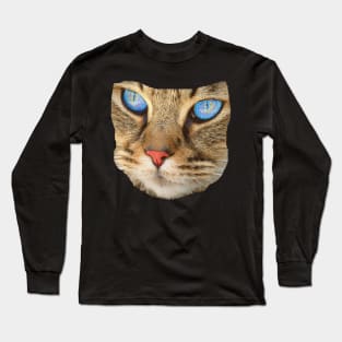 blue eyed cat Long Sleeve T-Shirt